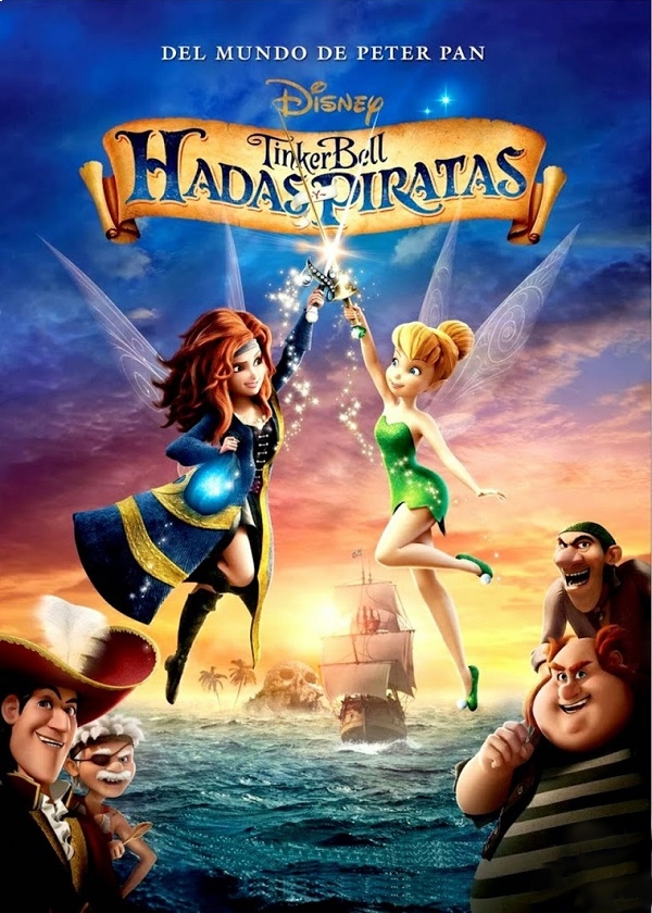 TINKERBELL 4 HADAS Y PIRATAS